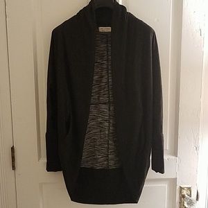 Dolman circle cardigan sweater